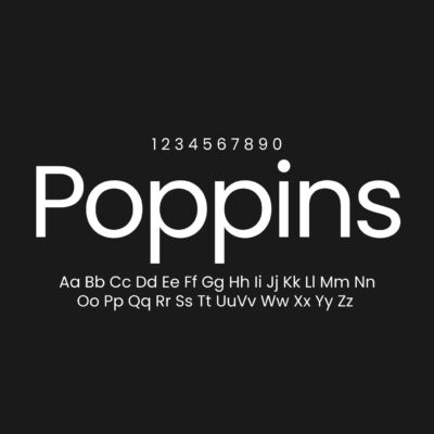 Poppins Font Family Free Download