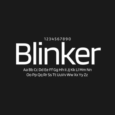 Blinker Font Family Free Download