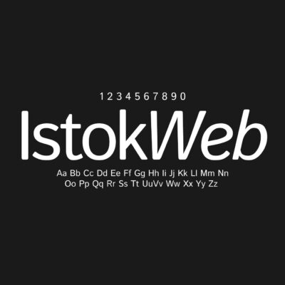 Istok Web Font Family Free Download