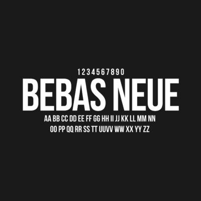 Bebas Neue Font Family Free Download