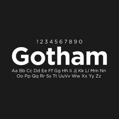 Gotham Font Family Free Download