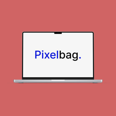 2021 MacBook Pro 16 Silver Mockup Free Download