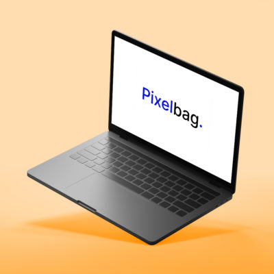 Flat Macbook Pro Mockup Free Download
