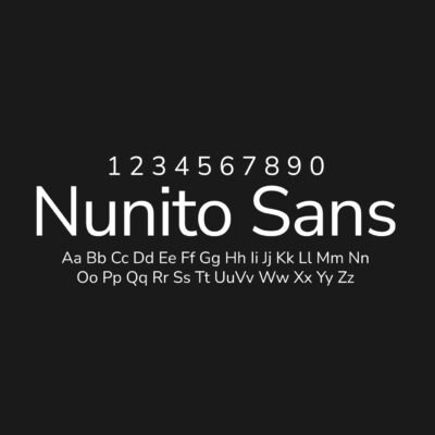 Nunito Sans Font Family Free Download