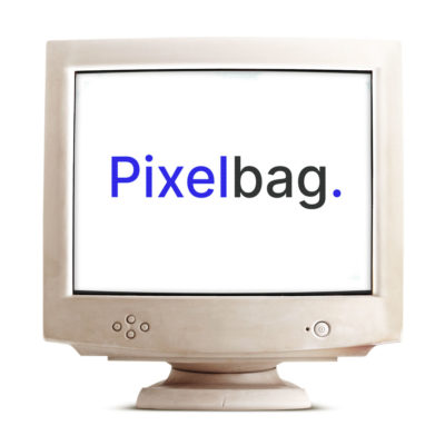 Old Monitor (PC, Display) Mockup