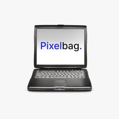 Old Notebook (Laptop) Mockup