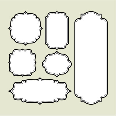 Vintage Vector Frames