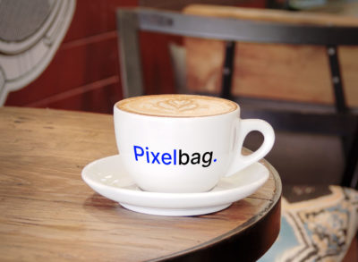Ceramic Coffee Cup Mockup