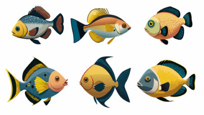 Vector Fishes (EPS)