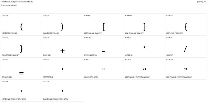 Helvetica Neue Font Family Free Download