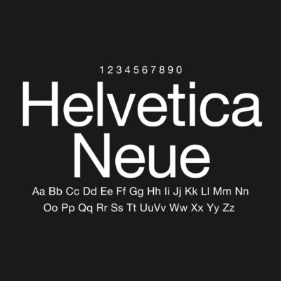 Helvetica Neue Font Family Free Download