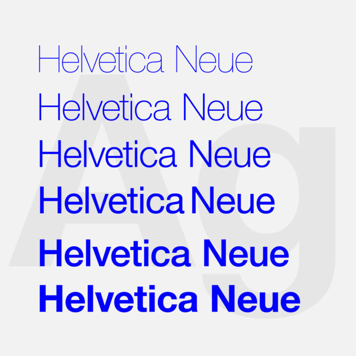 Helvetica Neue Font Family Free Download