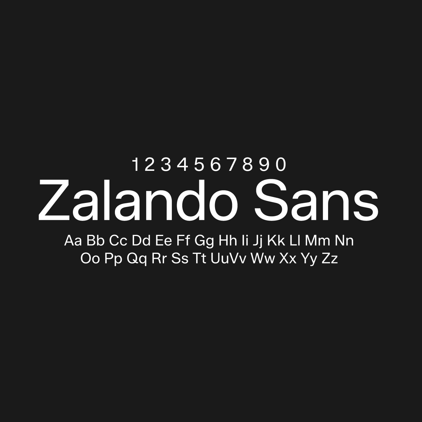 Zalando Sans Font Family Free Download