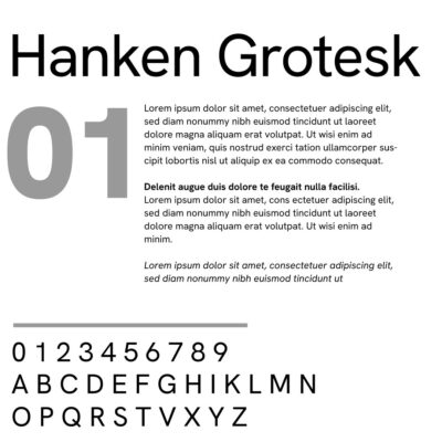 Hanken Grotesk Font Family Download