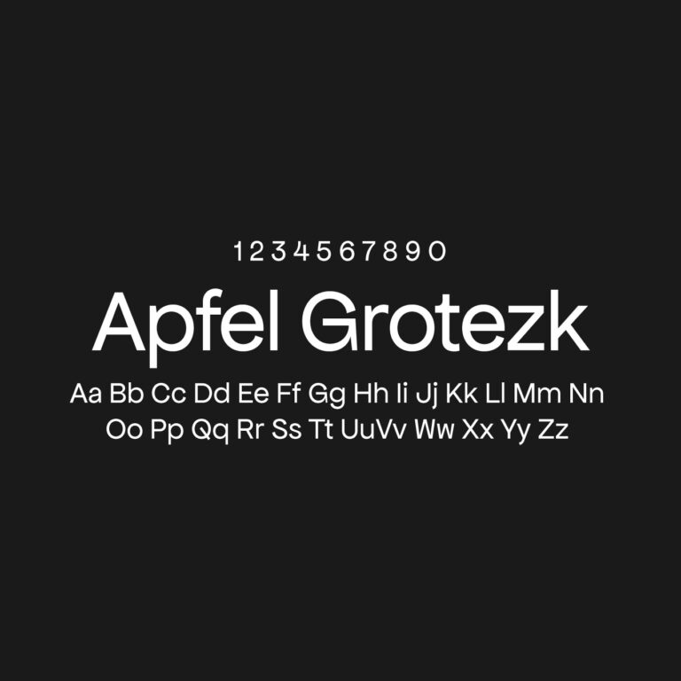 Apfel Grotezk Font Family Free Download