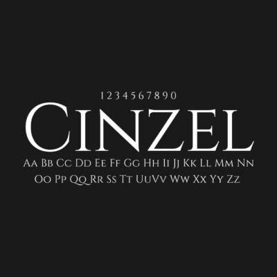 Cinzel Font Family Free Download