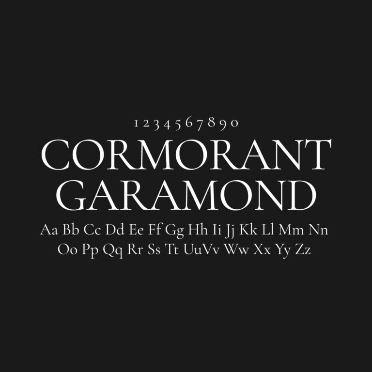 Cormorant Garamond Font Family Free Download