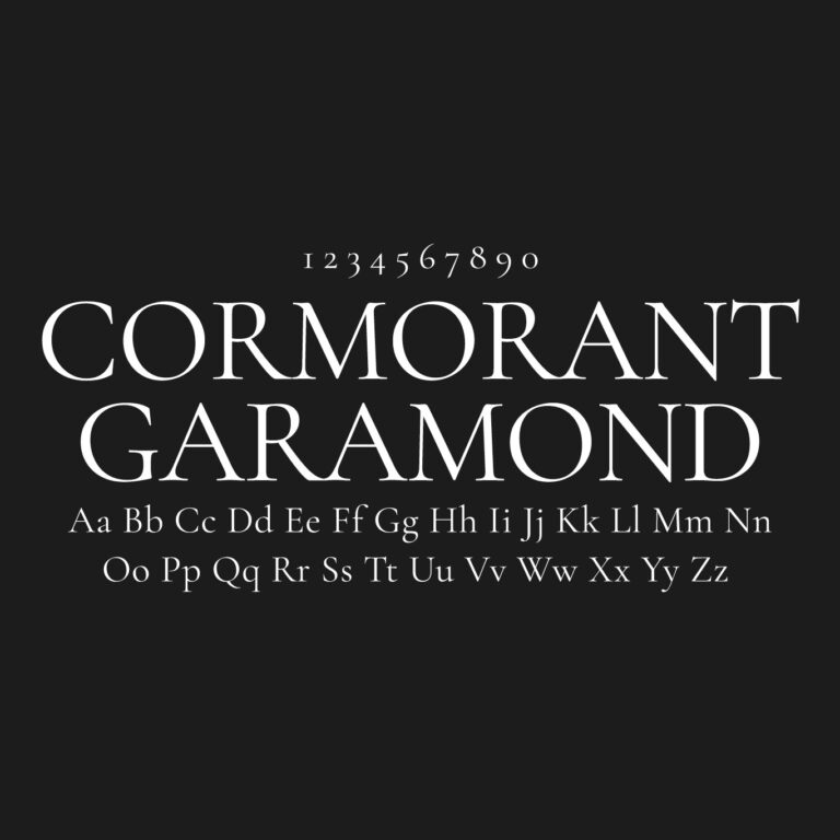 Cormorant Garamond Font Family Free Download