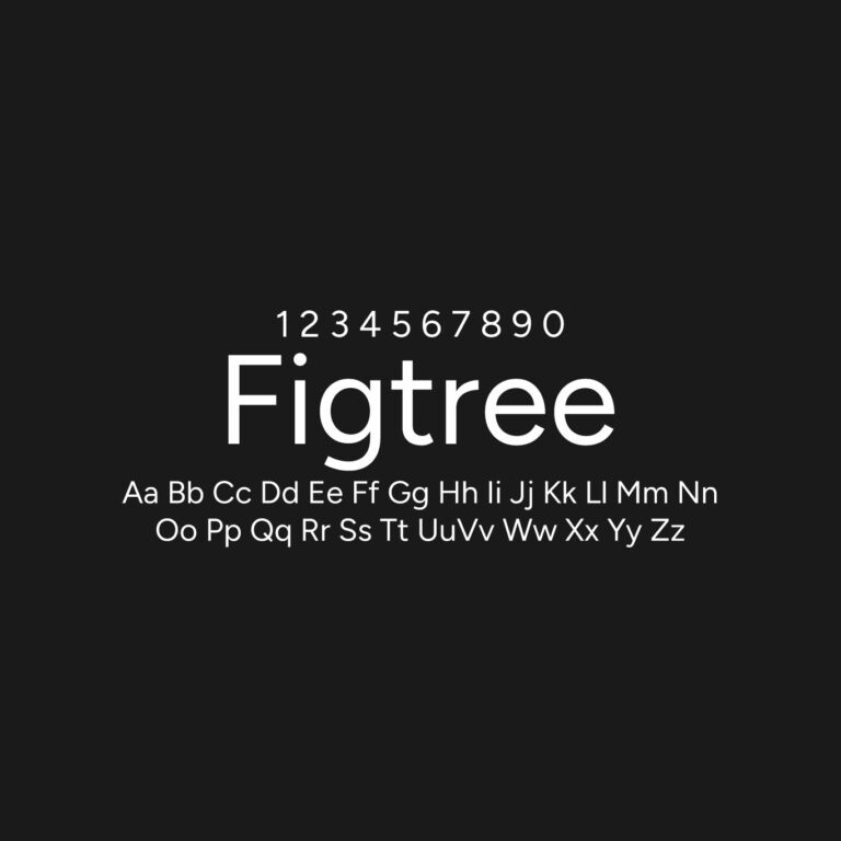 Figtree Font Family Free Download