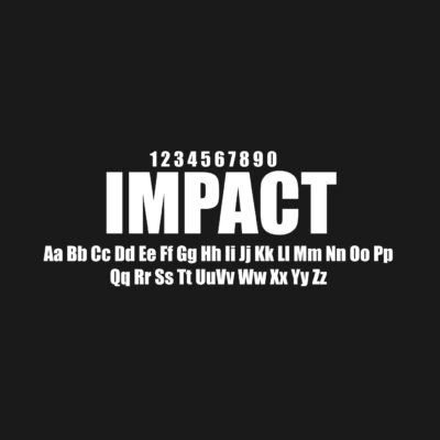 Impact Font Download Free