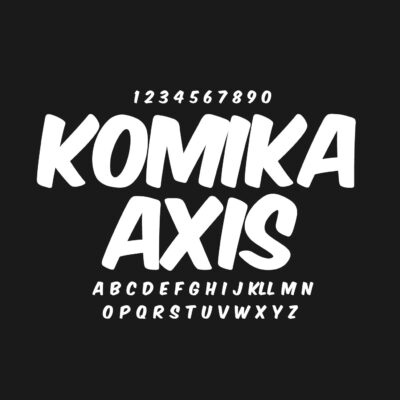 Komika Axis Font Preview