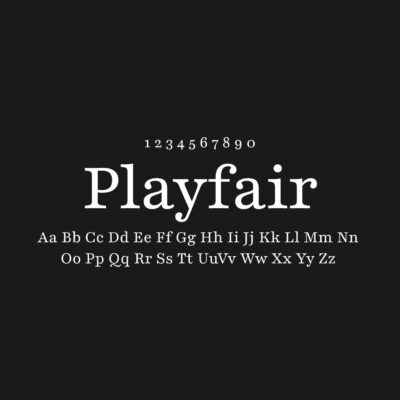 Playfair Font Free Download