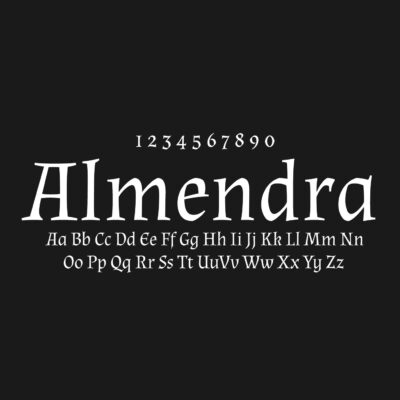 Almendra Font Family Free Download