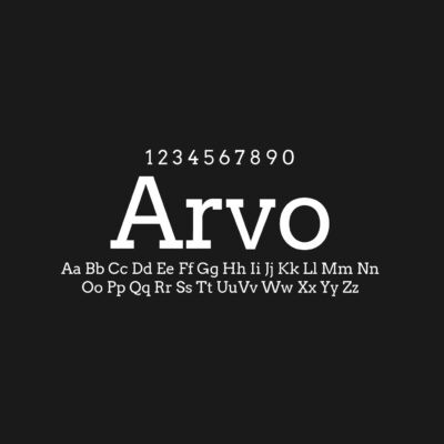 Arvo Font Family Free Download