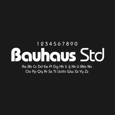 Bauhaus Std Font Family Free Download