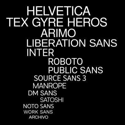 Best Free Helvetica Alternatives