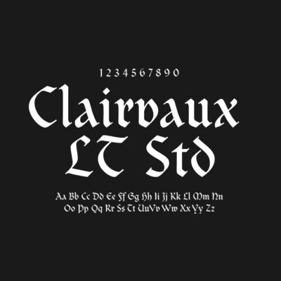 Clairvaux LT Std Font Free Download
