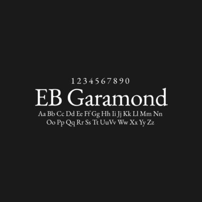 EB Garamond Font Family Free Download