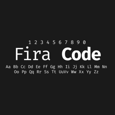 Fira Code Font Family Free Download
