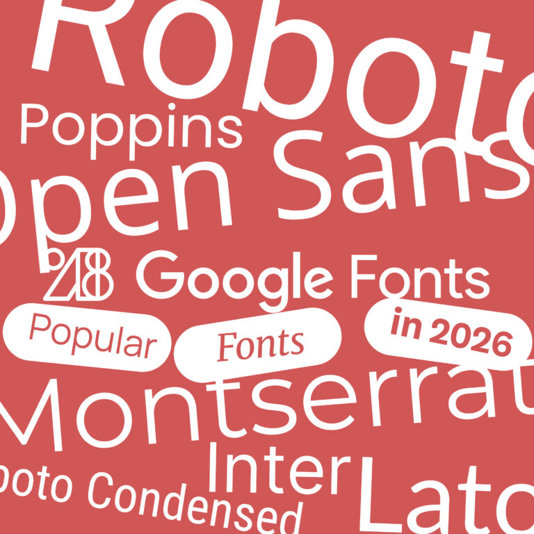 Google Fonts Analytics: Most Popular Fonts 2026
