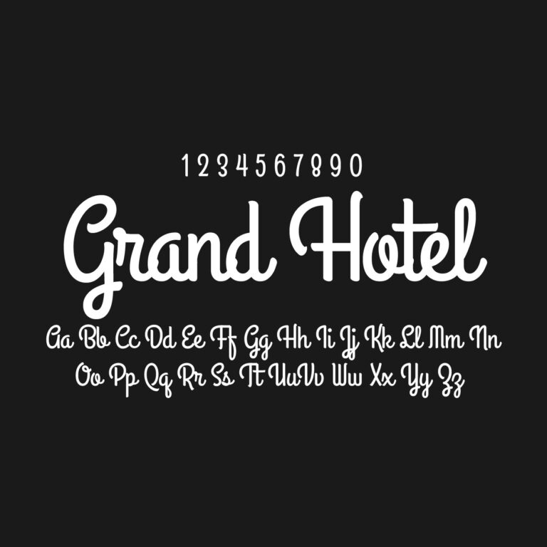 Grand Hotel Font Free Download