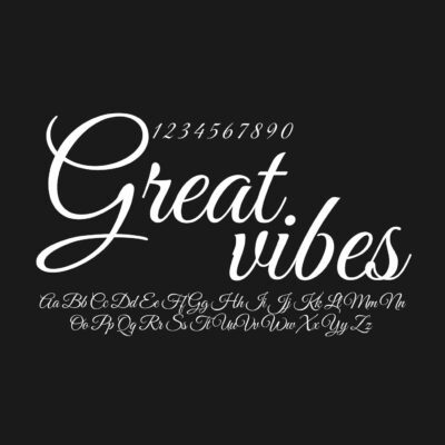 Great Vibes Font Free Download
