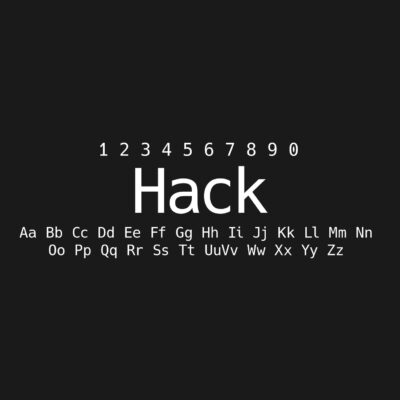 Hack Font Family Free Download
