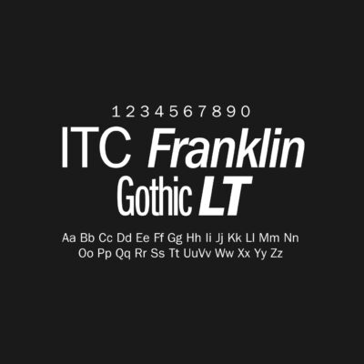 ITC Franklin Gothic LT Font Family Free Download