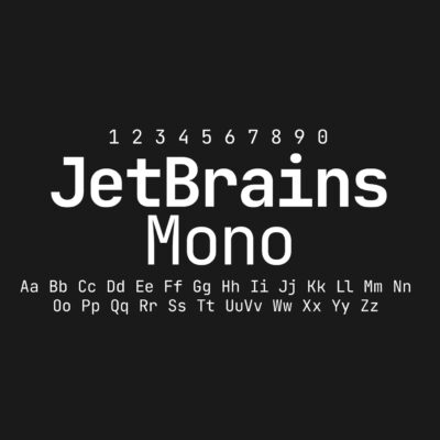 JetBrains Mono Font Family Free Download