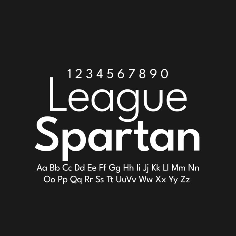 League Spartan Font Family Free Download