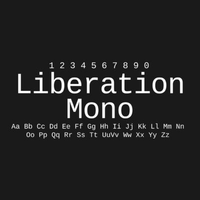 Liberation Mono Font Family Free Download