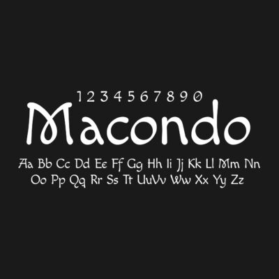 Macondo Font Free Download