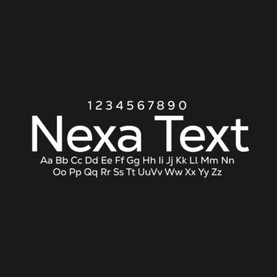 Nexa Text Font Family Free Download