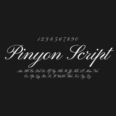 Pinyon Script Font Free Download