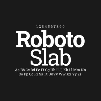 Roboto Slab Font Family Free Download