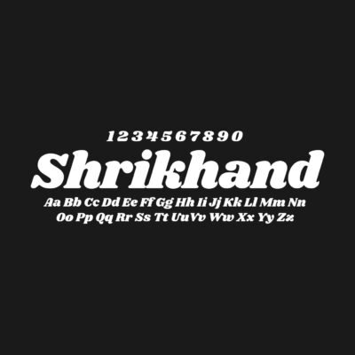 Shrikhand Font Free Download