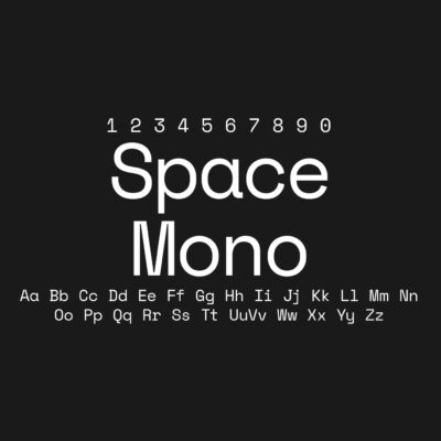 Space Mono Font Family Free Download