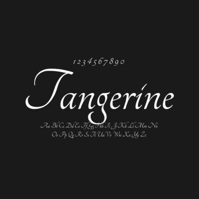 Tangerine Font Family Free Download