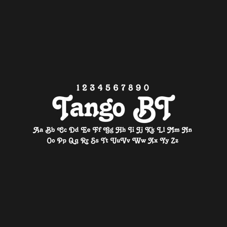 Tango BT Font Free Download