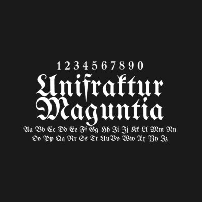 UnifrakturMaguntia Font Free Download